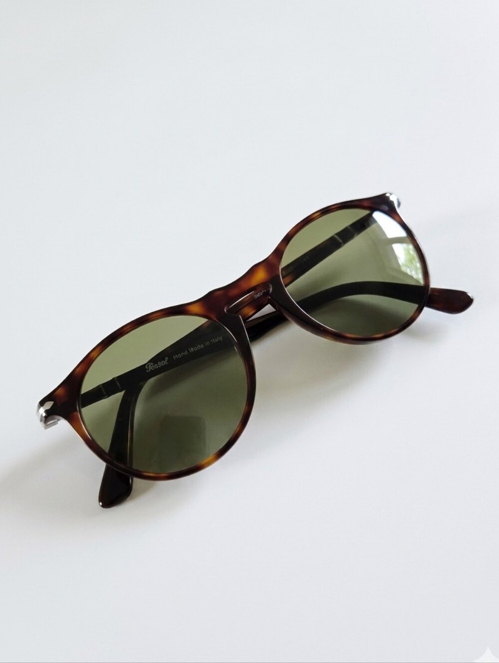 Persol 3201-V Tortoise Eyeglasses Frames 49mm PO3201V Hand Made Italy READ RX
